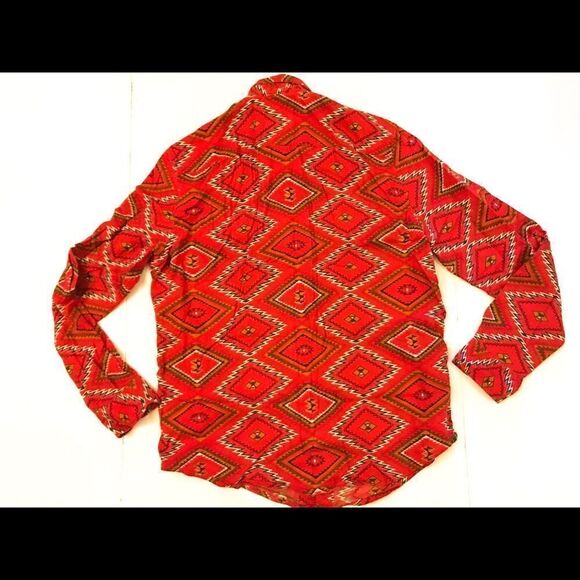 Koto Tribal Button Down Shirt - Picture 2 of 4
